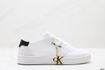 Authentic Calvin Klein Mesh Round-Toe Lace-Up Low-Top Sneakers Size: 40-45 Id: J