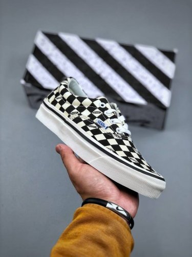 Vans Vault Og Era Lx Vans Black And White Checkerboard Letters 20Ss High-End Bra
