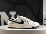 Company-Level With Half-Size Nike Sb Dunk Low "Sup Series Straps Pig Eight Gray