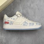 Local Core Private Nike Air Force 1'07 Low Supreme Joint Blue And White Air Forc
