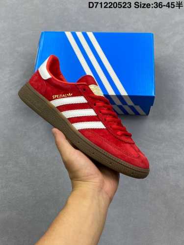 Adidas Handball Spezial Clover College Style Retro Casual Shoes Rubber Sole Soft
