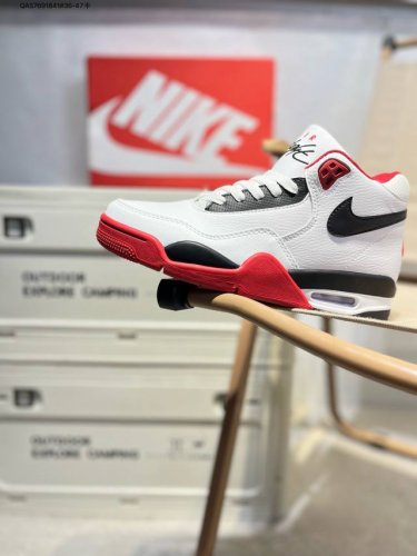 Nike Flight Legacy Leather Classic Retro Style Shock Absorption Non-Slip Wear-Re