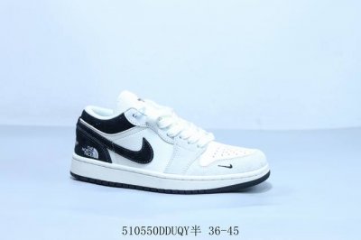 Jordan Air Jordan 1 Low Aj1 Jordan 1 Low-Top Retro Cultural Casual Sports Basket