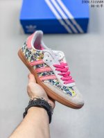 Authentic Label With Half Size Adidas X Liberty London Samba Casual Skate Shoes