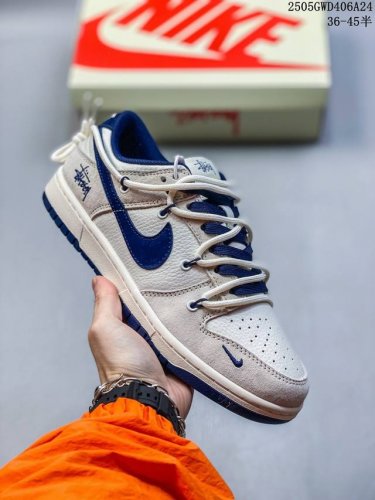 Overseas Hot-Selling Limited Edition Company-Level Nike Sb Dunk Low Stusi Joint-