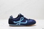 Corporate Loewe Ballet Runner 2.0 Calfskin Round Toe Lace-Up Low-Top Lifestyle C