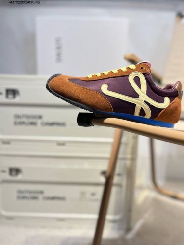 Spanish Luxury Leather Goods Brand Loewe Ballet Runner Sneakers Ballet Series Ag