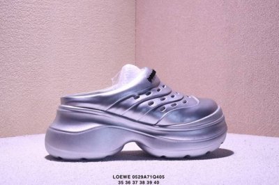 Genuine Label Loewe Ballet Runner Calfskin Round Toe Lace-Up Low-Top Casual Shoe