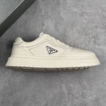 Local Core Private New Arrival Prada White Sneakers With Thick Soles And Logo La