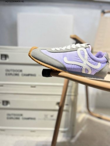 Spanish Century-Old Luxury Leather Goods Brand Loewe Ballet Runner Sneakers Ball