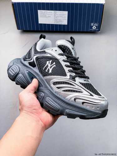 Collection Company-Level Mlb Chunky Liner Thick-Soled Casual Running Shoes Ny Pr