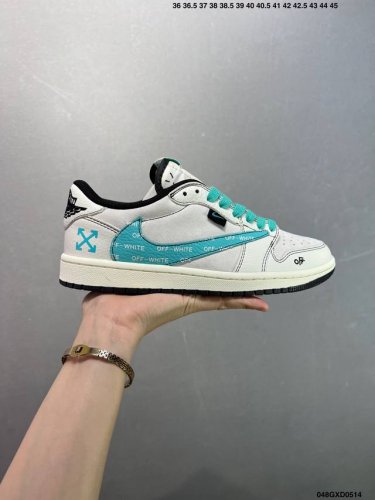 Company-Grade Nike Air Jordan 1 Low Custom Colorway Custom Aj Collaboration - Hi