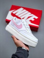 Nike Court Vision Alta Nike Thick-Soled Mini Air Force Campus Casual Skate Shoes