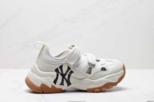 Company-Level Mlb Sandal Chunky Mask Eva Street Style Logo Non-Slip And Wear-Res