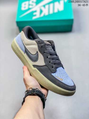 Genuine Label With Half Size Nike Sb Force 58 Comfortable And Fashionable Skin-F