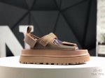 Ugg Versatile Essential Shiny Gold Dopamine Sandals Hanni Celebrity-Endorsed Ori