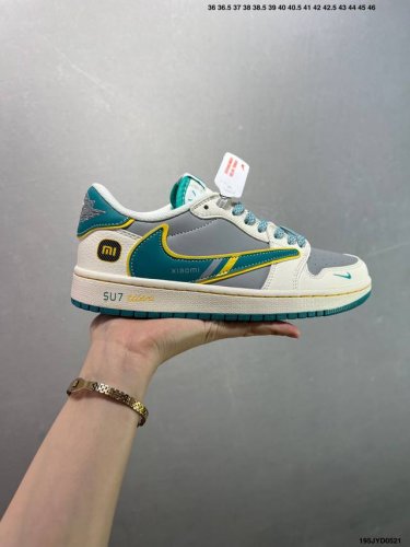 Company-Level Air Jordan 1 Low Og High-End Customization Factory Pure Original C