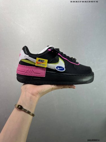 Company-Level Air Force Macaron Jelly Series Nike Air Force 1 Shadow Af1 Deconst