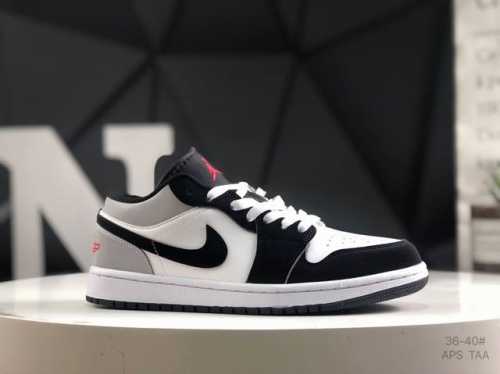 Genuine Label With Half Size Nike Jordan Air Jordan 1 Low Aj1 Low-Top Series Bas
