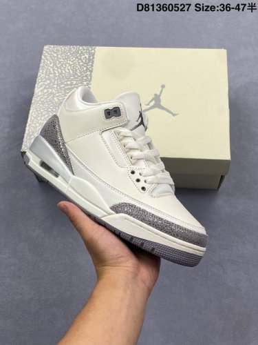 air Jordan 3 Retro Sail Metallic Silver Aj3 Jordan 3 Aj3 Jordan 3 Metallic Si