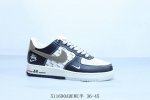 Nike Air Force 1 Af1 Nike Low-Top Air Force One Casual Sneakers Stussy Item Numb