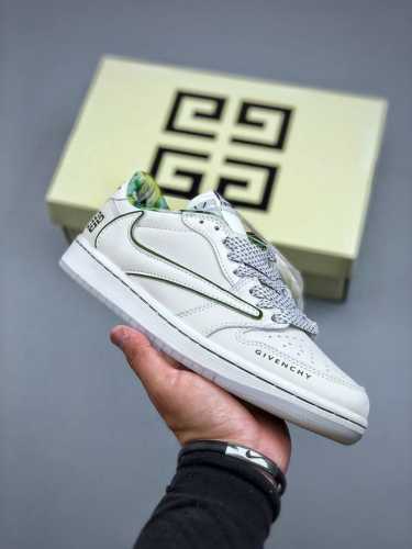 Today's Welfare Model Travis Scott X Air Jordan 1 Givenchy Joint Hook Low-Top Cu