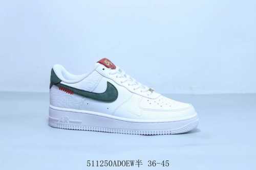 Nike Air Force 1 Af1 Nike Low-Top Air Force One Casual Sneakers Fuk Knot Item Nu