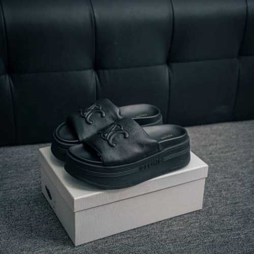 Core Private Celine Latest Thick-Soled Slippers This Is A Hot-Selling Model On X