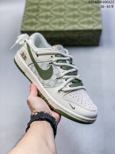 Overseas Hit Limited Sale! Corporate-Level Nike Sb Dunk Low "Gucci Co-Branded Be