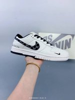 Corporate Nike Sb Dunk Low Gucci Co-Branded Beige Black Hook Anniversary High-En