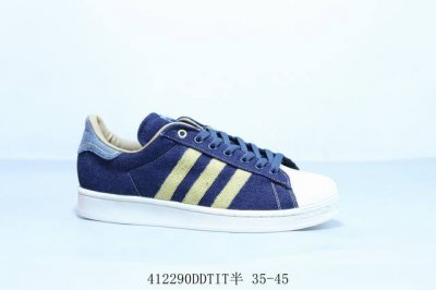Adidas Adidas Three Leaves Superstar Shell-Top Classic Versatile Casual Skateboa