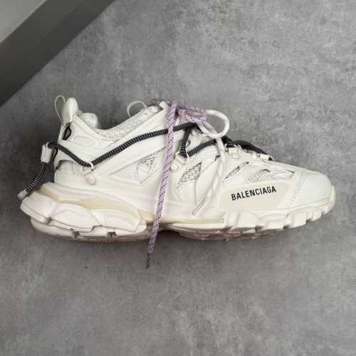 Local Core Private Ok Version Balenciaga Parisian 3.0 Lace-Up Low-Top Dad Shoes