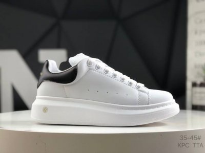 Italian Luxury Brand-Alexander Mcqueen Oversized Sneakers Low-Top Fashion Thick-