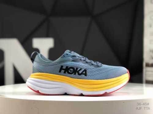 Real Label With Half Size Xiaohongshu Recommended Red Card Hoka W Bondi 8 New Co