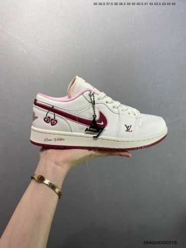 Company-Grade Air Jordan 1 Low Aj1 Jordan 1 Collaboration High-End Custom Low-To