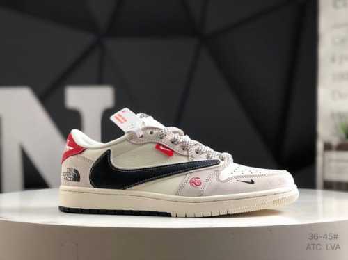 Company-Level With Half-Size Nike Air Jordan 1 Low Aj1 Joe 1 Low-Top Trendy Spor