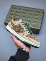Overseas Hit Limited Sale! High-End Customized Nike Sb Dunk Low Gucci Joint ----