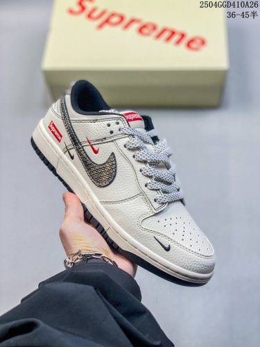Nike Nk Sb Dunk Low Stussy Co-Branded Mr. Vera Designer High-End Custom Low-Top