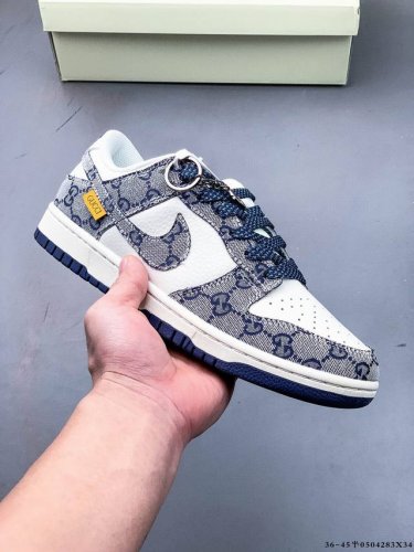 Nike Dunk Sb Low Nike Low-Top Skate Shoes Pure Original Production Line! Top Lay