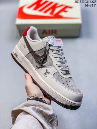 Company With Half Size Nike Air Force 1 07 Air Force One Low-Top Versatile Casua