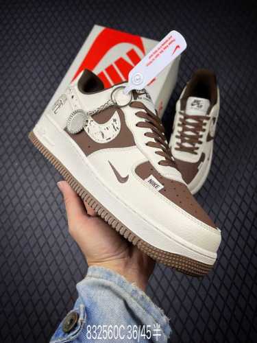 C Corporate-Level Nike Air Force 1'07 Lv8 Original Last And Original Cardboard T
