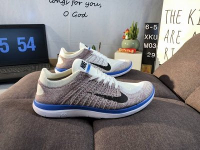 Company-Grade Nike Nike Free 4.0 Flyknit Barefoot 4.0 Light Running Shoes With U