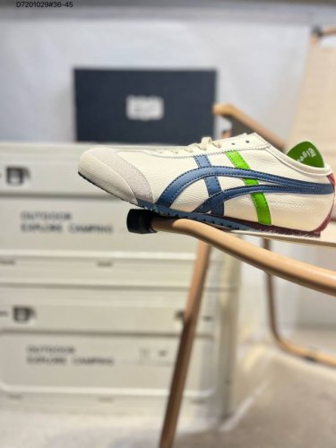 Z Onitsuka Tiger Mexico 66 Retro Classic Skate Shoes The Product Showcases A Pur