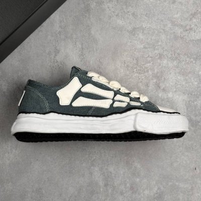 Local Core Private Maison Mihara Yasuhiro X Amiri Skel-Top Low Round-Toe Lace-Up