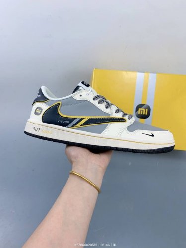 Company-Level Aj1 Reverse Travis Scott X Air Jordan 1 Reverse Mocha Aj1 Joe 1 Ts