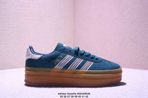 Genuine Label Adidas Adidas Gazelle Bold W Low-Top Retro Versatile Casual Sports