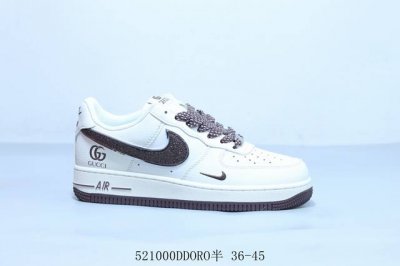 Nike Air Force 1 Af1 Nike Low-Top Air Force One Casual Skate Shoes Gucci Product