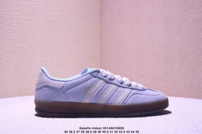 Adidas Originals Gazelle Indoor Retro Three-Stripe Slip-Resistant Transparent Ru
