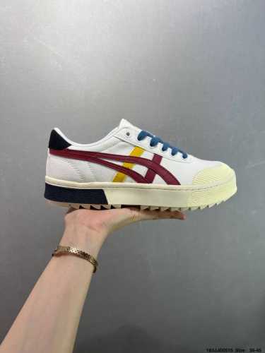 Asics Court Mz 2.0 Unisex College Series Low-Top Retro Thick-Soled Height-Enhanc