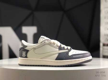 Nike Travis Scott X Fragment Design X Air Jordan Aj1 Low Og Sp Three-Party Joint - Click Image to Close